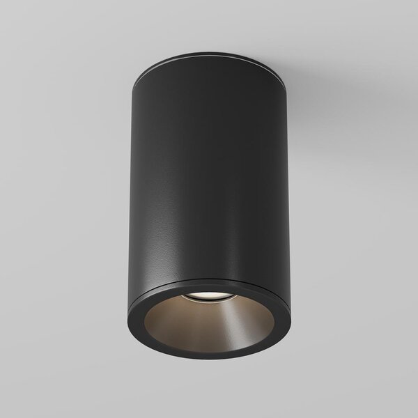 Maytoni Stropní svítidlo ZOOM, ⌀ 6,5 cm, 1xGU10, IP65 Barva: Černá
