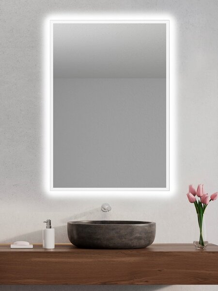 Zrcadlo do koupeny s LED osvětlením - 70 x 100 cm - Moonlight