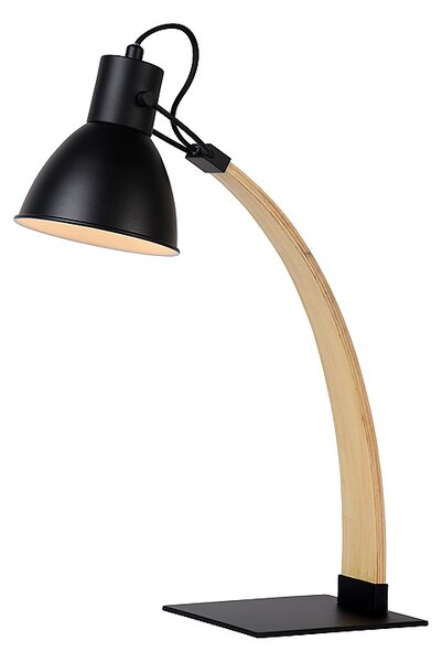 LUCIDE CURF Black stolní lampa