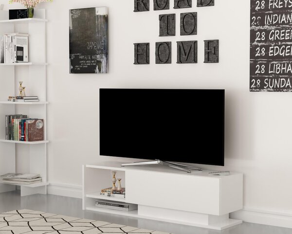 TV stolek/skříňka Damla (bílá)