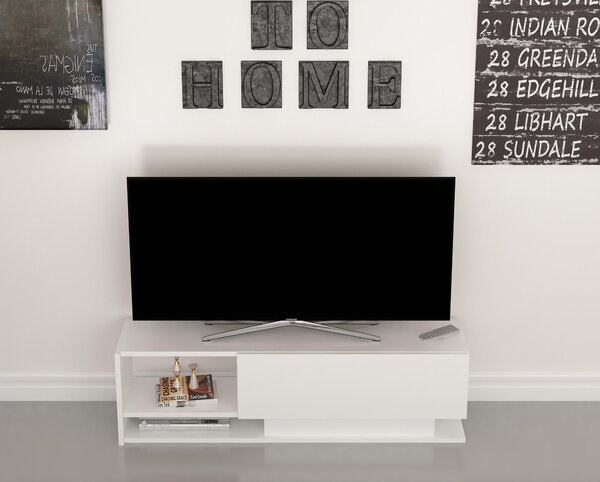 TV stolek/skříňka Damla (bílá)