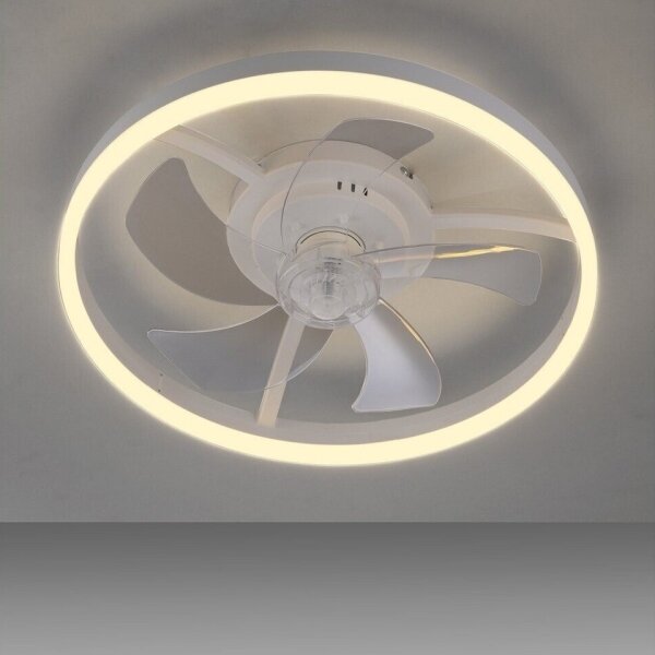 JUST LIGHT. 14624-16 - LED Stropní ventilátor se světlem RITA LED/22W/230V + DO