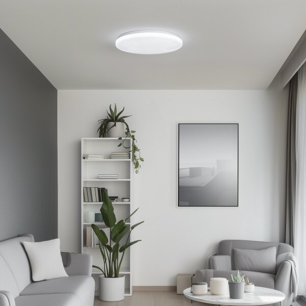 Brilagi - LED Stm. strop. sv. SMART STARS LED/36W/230V pr. 48 cm Wi-Fi Tuya + DO