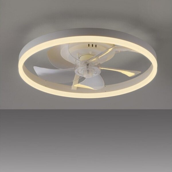 JUST LIGHT. 14624-16 - LED Stropní ventilátor se světlem RITA LED/22W/230V + DO