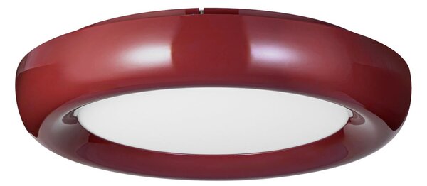 Stropní lampa Lindby, Lennox, stmívatelné, Červená, Obývací pokoj, Kov, Moderní