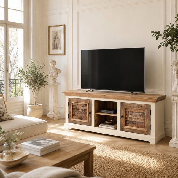 TV stolek Agni 150x60x45 z masivu mango