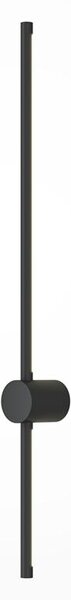Maytoni Nástěnné LED svítidlo LIGHT STICK, 10W, v. 90 cm, CRI80 Barva: Černá