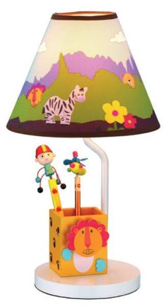 ACA DECOR Dětská stolní lampička - ZOO