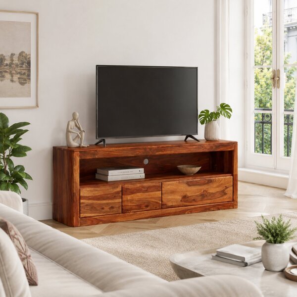TV stolek Tina 140x60x45 z masivu palisandr