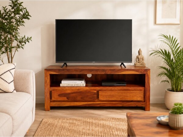 TV stolek Tara 120x50x45 z indického palisandru