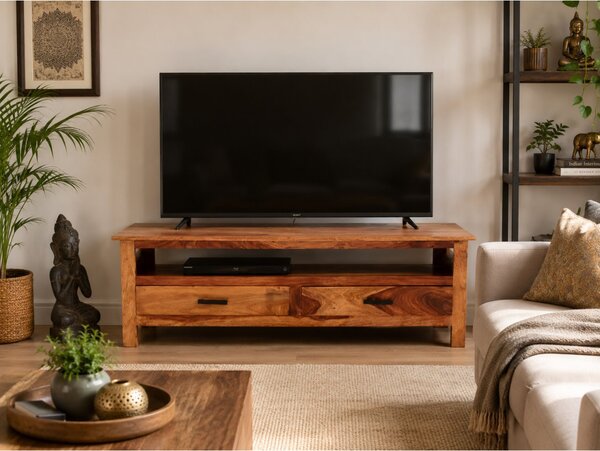 TV stolek Rami 150x50x45 z indického masivu palisandr