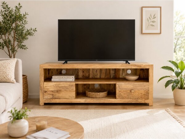 TV stolek Hina 150x60x45 z mangového dřeva