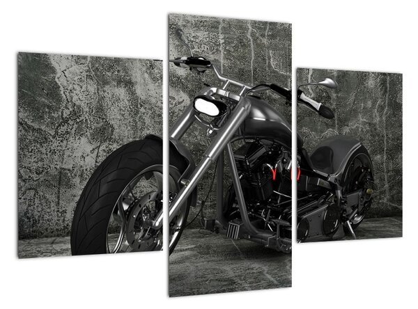 Obrázek motorky - moderní obraz (90x60cm)