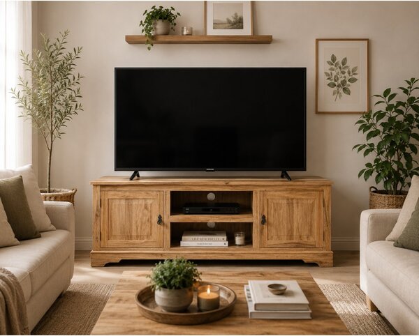 TV stolek Guru 150x60x45 z masivu mango