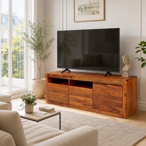 TV stolek 140x60x45 Tina z masivu palisandr