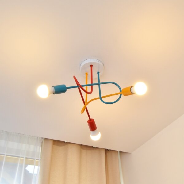Přisazený lustr OXFORD 3xE27/15W/230V