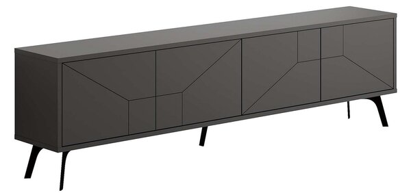 TV stolek/skříňka Duben (antracit). Akce -25%