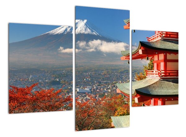 Hora Fuji - moderní obraz (90x60cm)