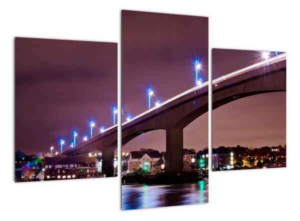 Noční most - obraz (90x60cm)