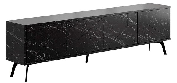 TV stolek/skříňka Duben (černá). Akce -25%
