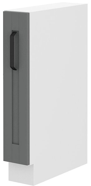 Dolní kuchyňská skříňka Lucid 15 D CARGO BB (dustgrey + bílá). 1045578