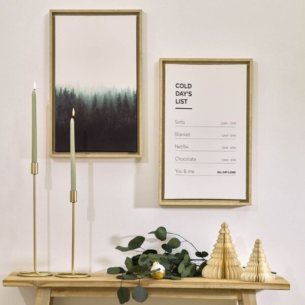 -30 % Dny Marianne - Zlatý kovový svícen Kave Home Babirye 40 cm