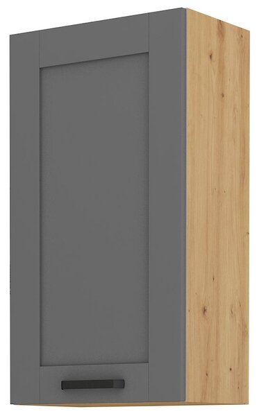 Horní kuchyňská skříňka Lucid 50 G 90 1F (dub artisan + dustgrey). 1045604