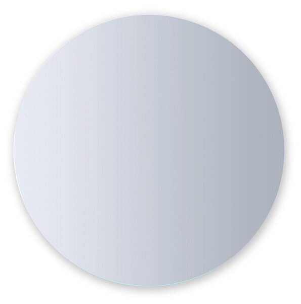 PURE RONDE kulaté zrcadlo na chodbu do předsíně Ø 100 cm s leštěnou hranou do koupelny na zeď 411-354 411-620
