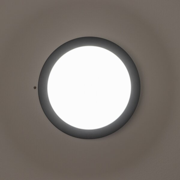 Brilagi - LED Venkovní stropní svítidlo LED/13W/230V pr. 17 cm IP54 antracit