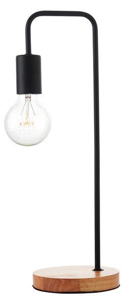 ACA DECOR Stolní lampa NAXOS max. 60W/E27/230V/IP20, černá