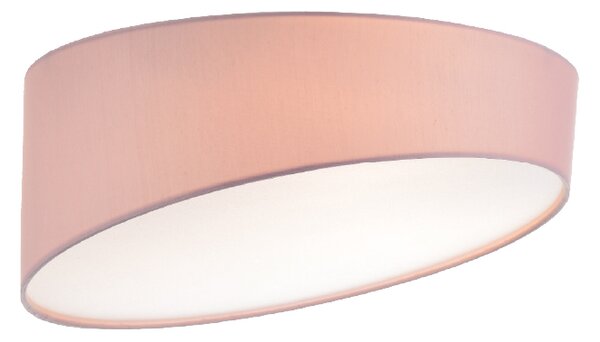 ACA DECOR Stropní svítidlo Pink Fabric 3xE27 - Ø 40 cm