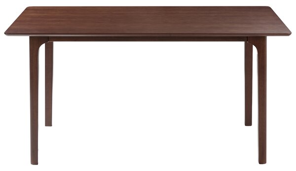 Jídelní stůl DELMAS Tmavý jasan 160 cm 90 cm