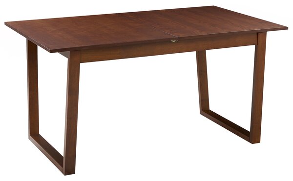 Rozkládací jídelní stůl CAMDEN Tmavý jasan 160/200 cm 95 cm