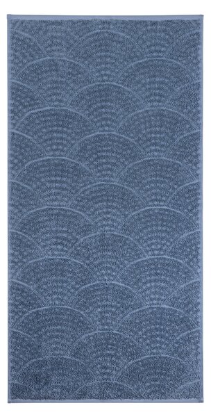 Kleine Wolke Ručník, 50 x 100 cm, 100 % bavlna (modrá) (100370830003)