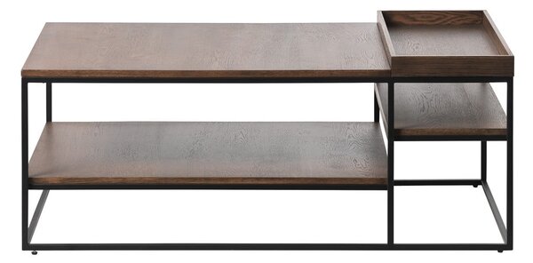 Hnědý konferenční stolek 70x120 cm Rivoli – Unique Furniture