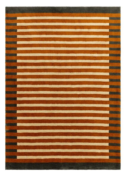 Oranžový koberec z recyklovaných vláken 120x170 cm Lois – MADE