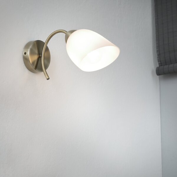 Nástěnné svítidlo DONNA 1xE27/60W/230V patina