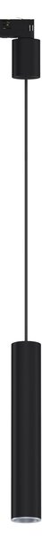 Paulmann 95399 ProRail3 Artemons, černé závěsné svítidlo, 1x10W GU10, výška 38cm
