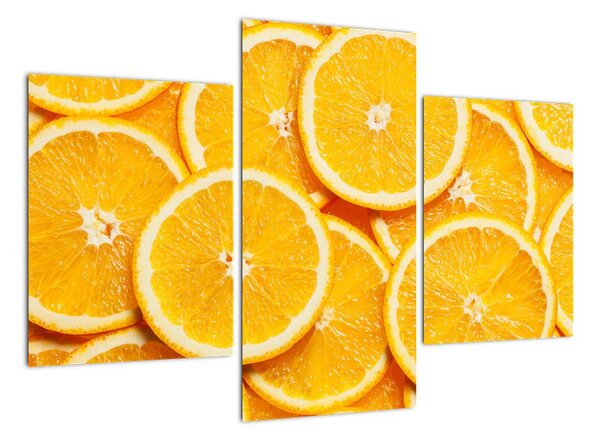 Plátky pomerančů - obraz (90x60cm)