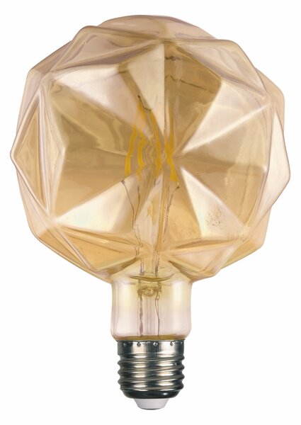 Diolamp Retro LED žárovka Lilac Gold