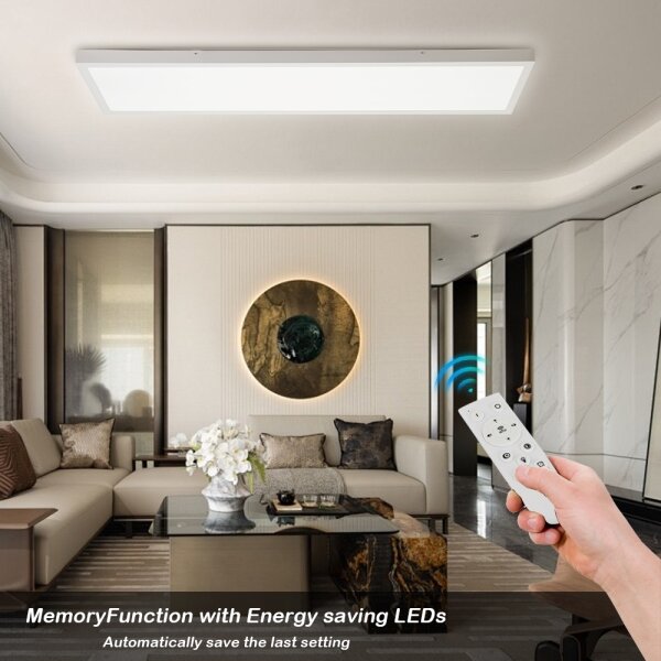 Brilagi-LED Stmívatelné koupelnové svítidlo FRAME SMART LED/50W/230V IP44 bíl+DO