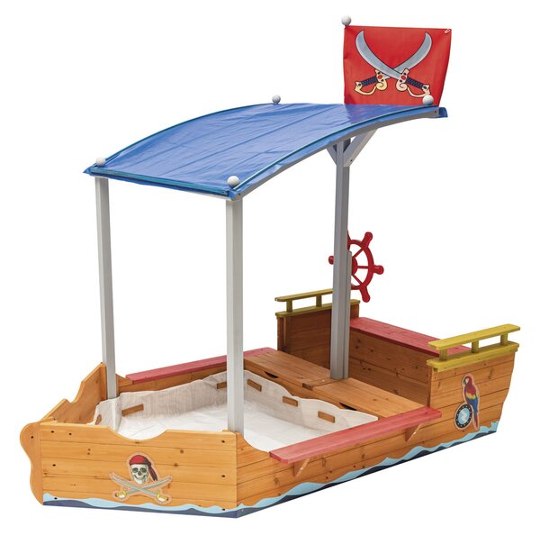 Playtive Pískoviště "Pirátská loď" (100360543)