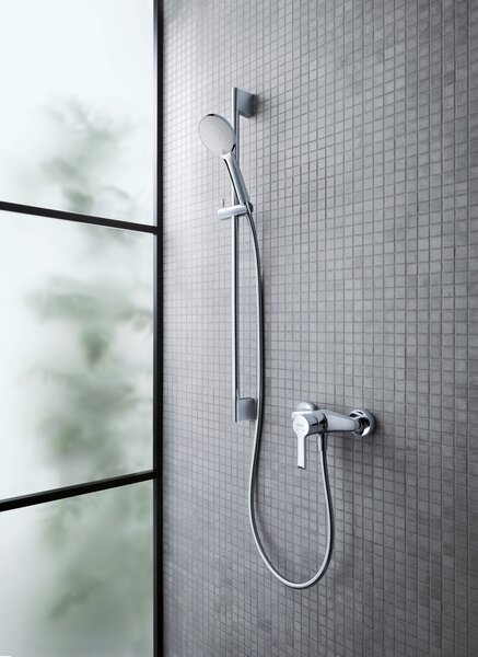 Duravit sprchová hlavice chrom-bílá UV0652015010
