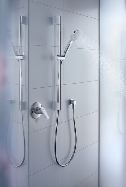 Duravit sprchová hlavice chrom-bílá UV0652015010