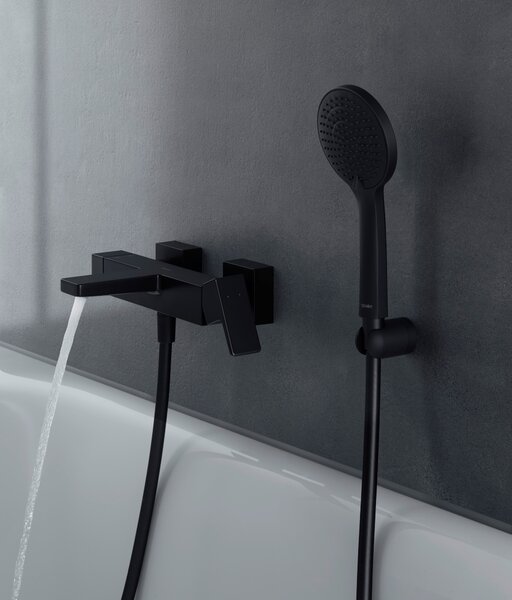 Duravit sprchová hlavice černá UV0652015046