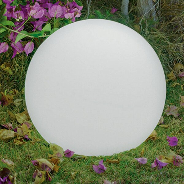 Newgarden Buly podlahové světlo globus, Ø 40 cm, Bílá / opál, Plast, Moderní