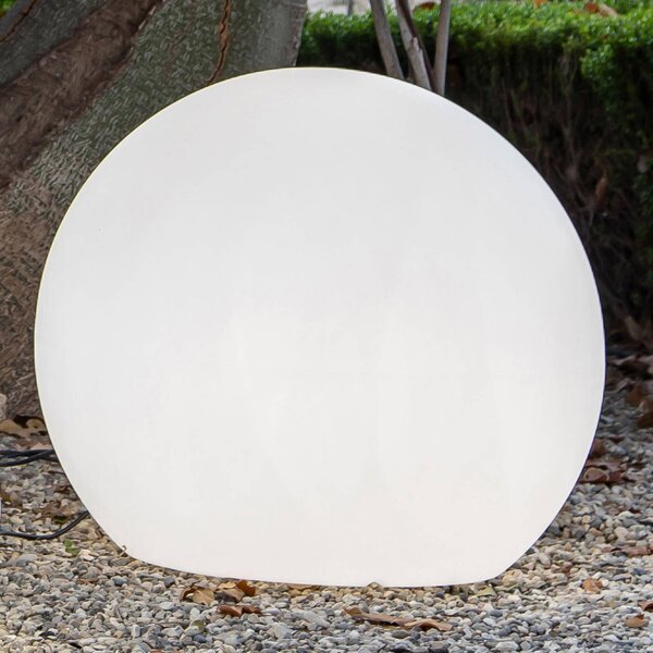 Newgarden Buly LED solární světelný globus IP65, Ø 80 cm, stmívatelný, Bílá / opál, Plast, Moderní, Solární lampy