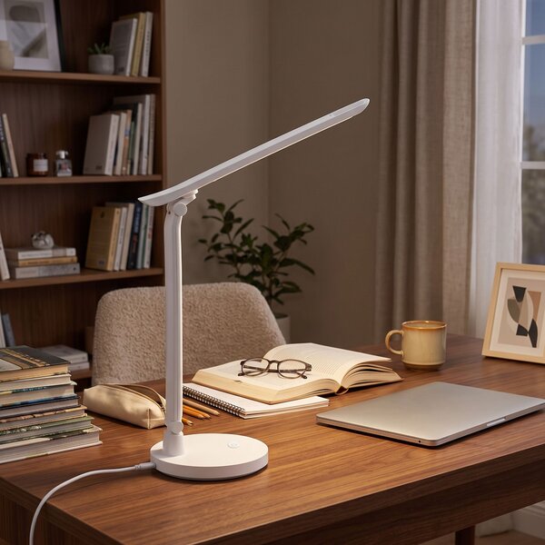 Toolight Toolight, JNH048-T, LED stolní lampa se 3 barvami světla, 5 W, bílá, OSW-56241