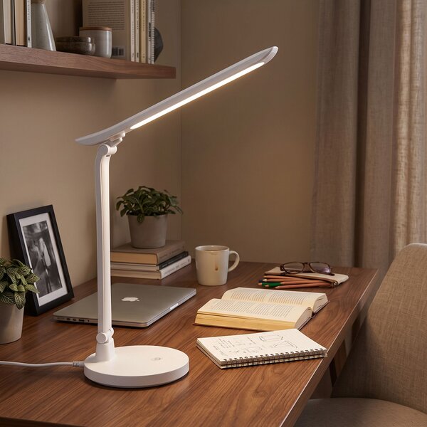 Toolight Toolight, JNH048-T, LED stolní lampa se 3 barvami světla, 5 W, bílá, OSW-56241