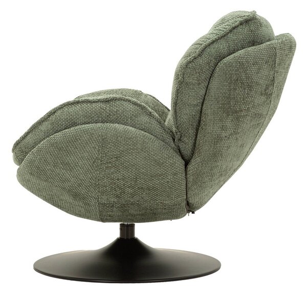 Šedozelené otočné křeslo Retro Style – Mauro Ferretti